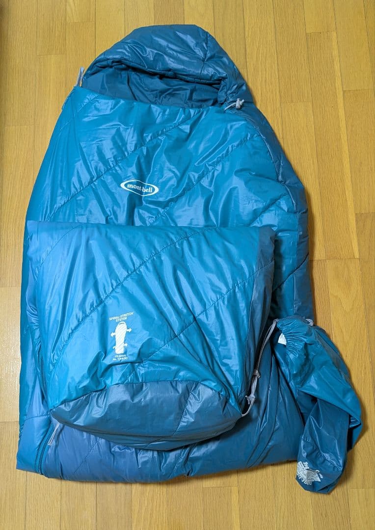 J*e様 mont-bell Burrow Bag #3 寝袋シュラフ