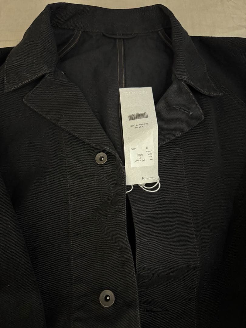 【最終値下げ】26SS BLACK DENIM WORK JACKET 2