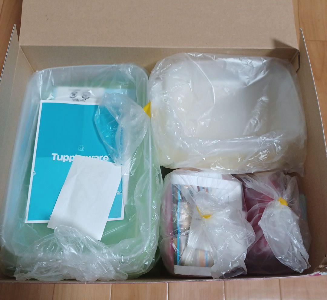 タッパーウェア　カラフルフリーザーメイトセット