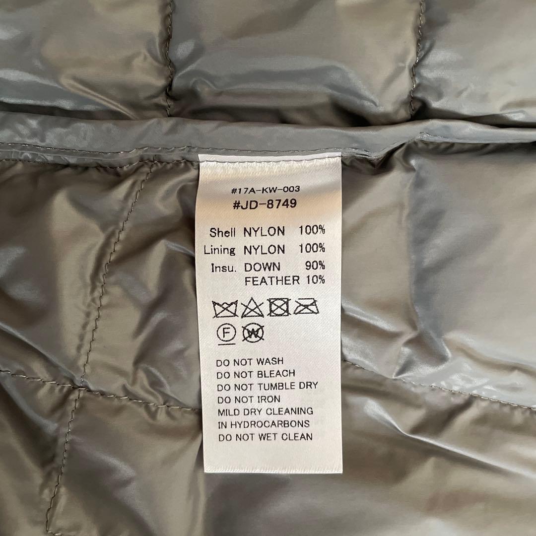 DANTON ベージュ ダウンベスト 36