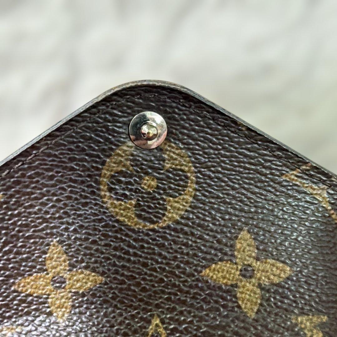 ルイヴィトンポルトフォイユ マリールー コンパクト ピモン モノグラム エピ