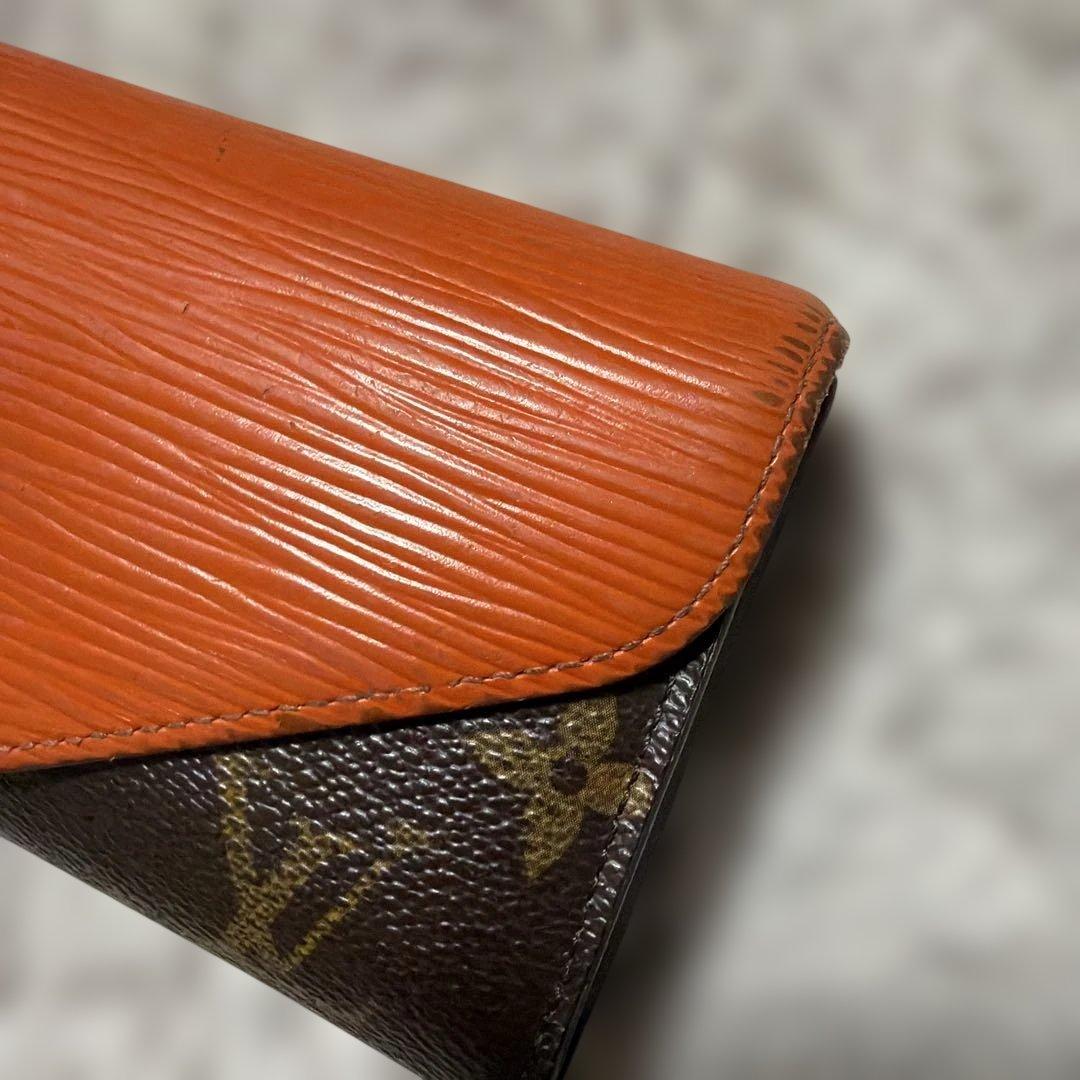 ルイヴィトンポルトフォイユ マリールー コンパクト ピモン モノグラム エピ