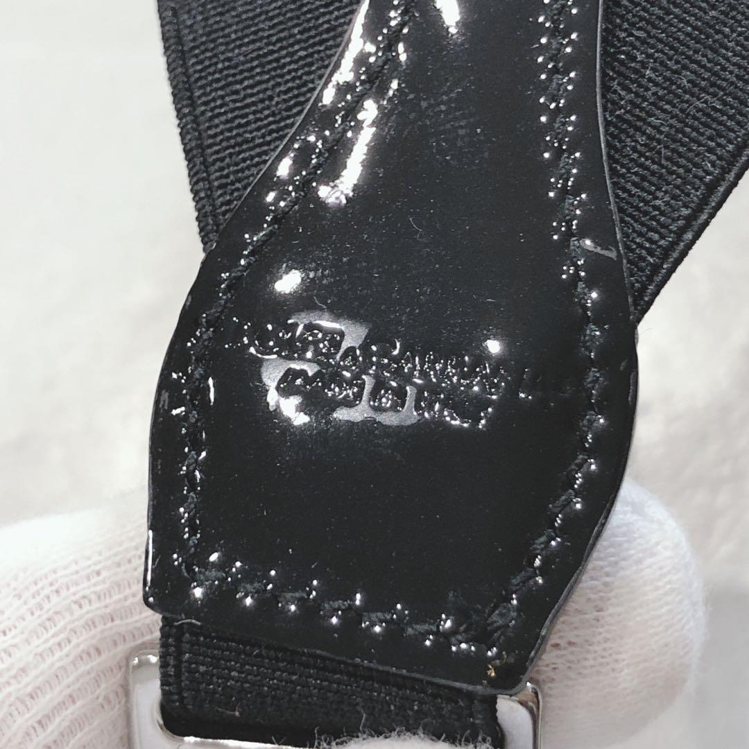 ☆未使用☆ DOLCE & GABBANA サスペンダー ブラック タグ付き