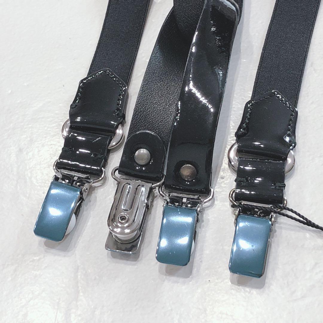 ☆未使用☆ DOLCE & GABBANA サスペンダー ブラック タグ付き