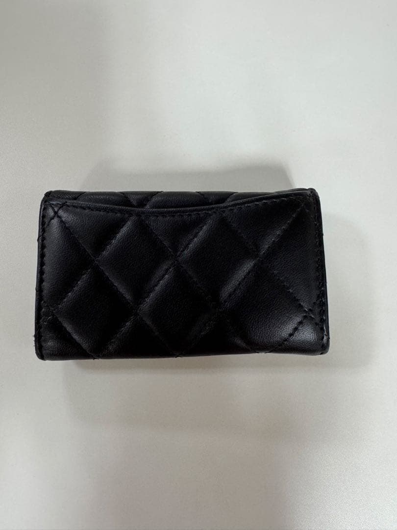 【RyuRyu】CHANEL マトラッセ キャビアスキン 4連キーケース