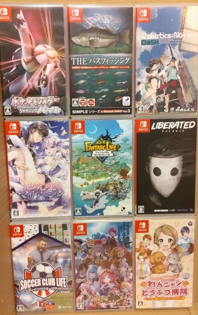 switchゲームまとめ売り100本
