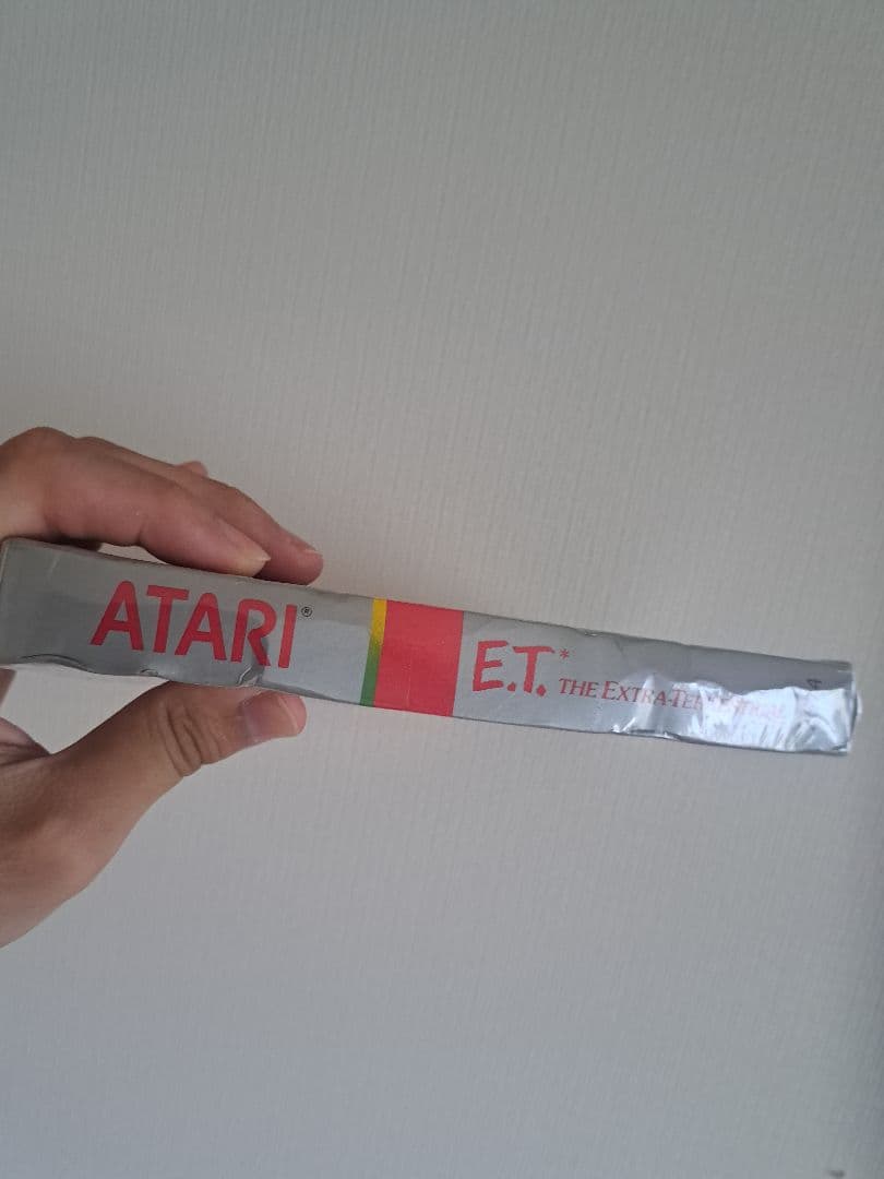 E.T ATARI2600　未開封品ソフト