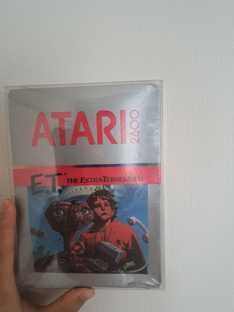 E.T ATARI2600　未開封品ソフト