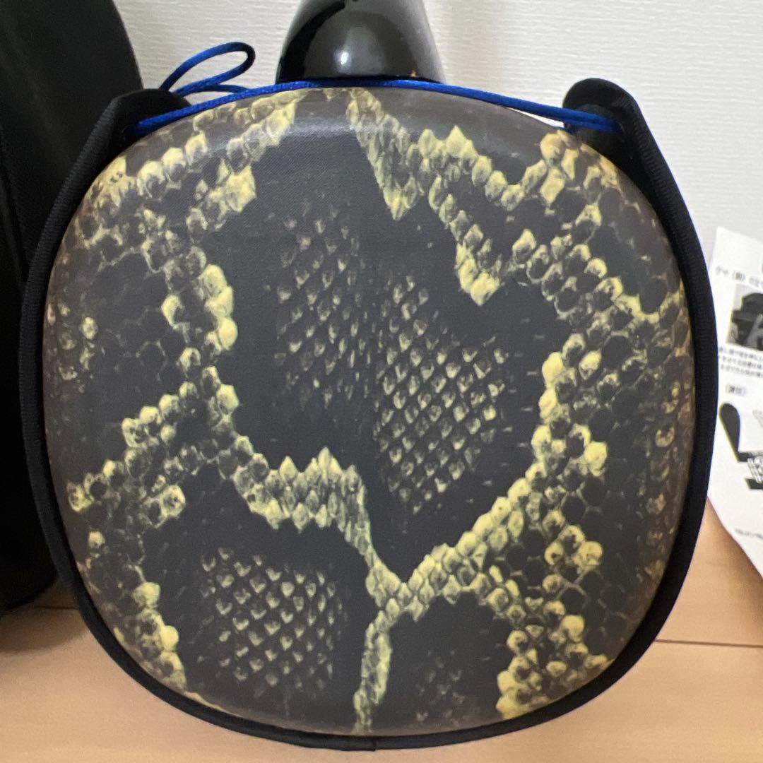 【美品】沖縄三線　三線　人工皮　ケース付き　初心者　入門セット