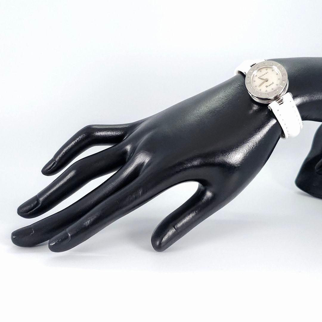 ✨美品✨BVLGARI ブルガリ ビーゼロワン BZ22S シェル文字盤 白色
