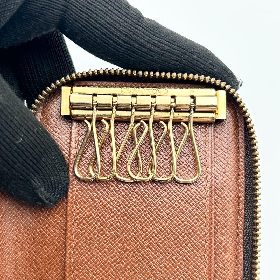 希少✨ ルイヴィトン モノグラム 6連キーケース ポシェット6クレ