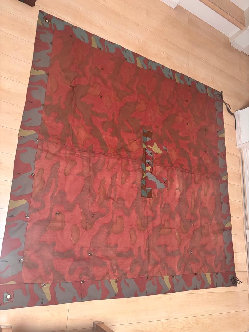 イタリア軍幕 デッドストック ２枚