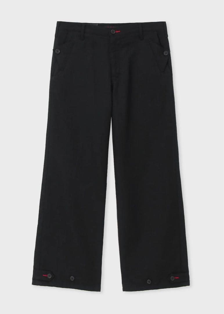 Paul Smith RED EAR エッジフラップ　トラウザーズ　ブラック　S