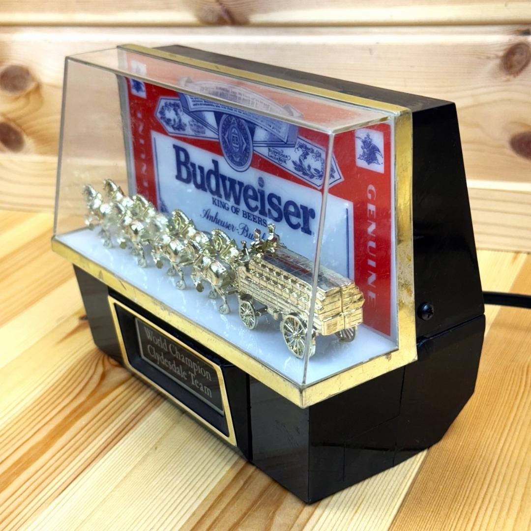 Budweiser ライトサイン バドワイザー ビンテージ ランプ ライト バー