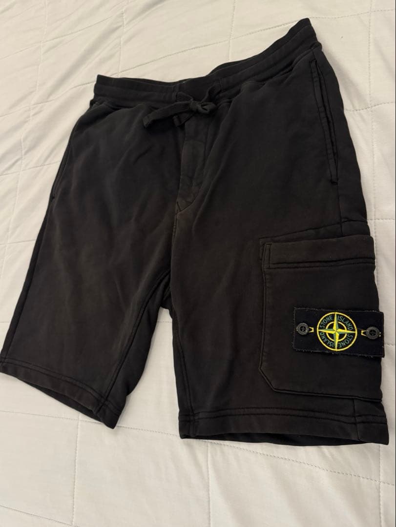 Stone  ブラックハーフパンツ