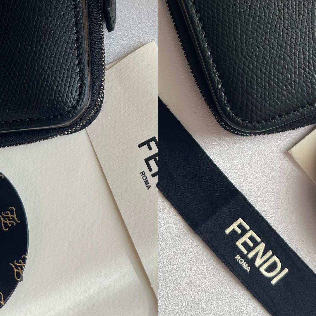 76 極上美品 FENDI フェンディ エフイズ 2つ折り財布