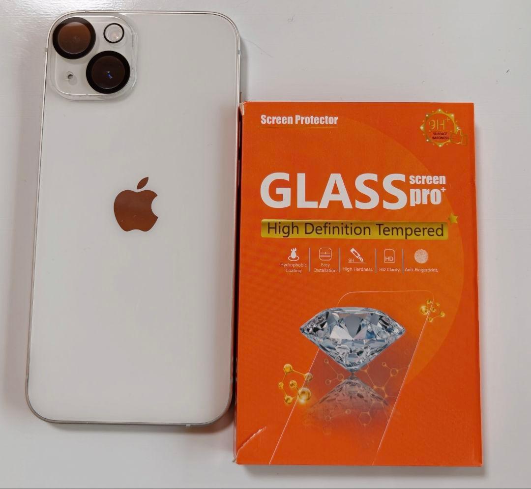 iPhone14 本体 カメラ保護フィルム付き