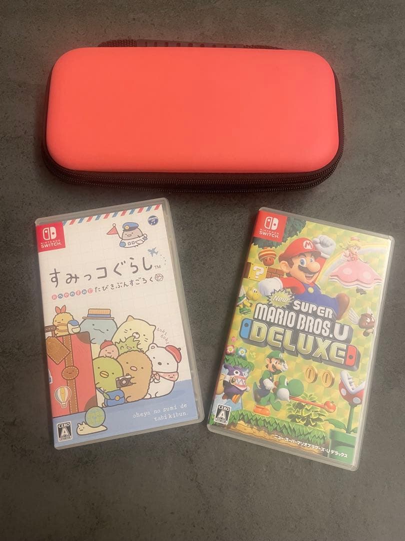 Nintendo Switch Lite コーラル 本体とゲーム2本