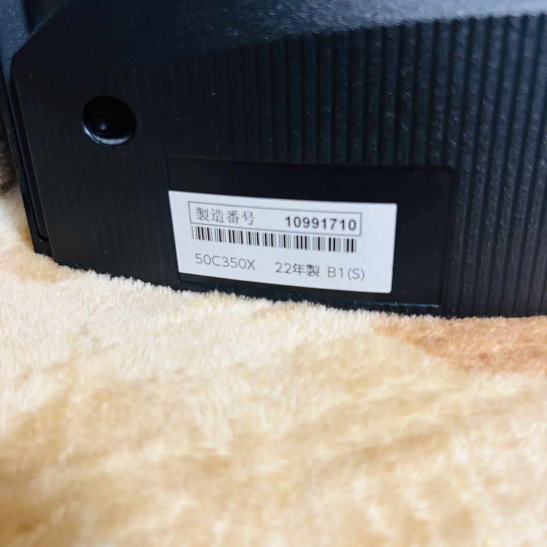 TOSHIBA REGZA 50C350X 4K 大型 テレビ　液晶　22年製