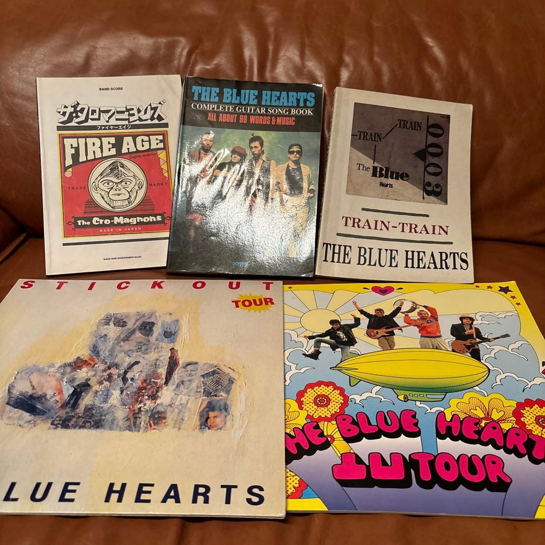 THE BLUE HEARTS ツアーパンフ 甲本ヒロト バンドスコアブック