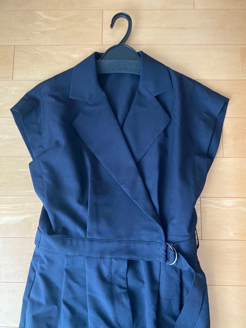 大草直子さん AMARC オリジナル ベルテッドオールインワン　ネイビー