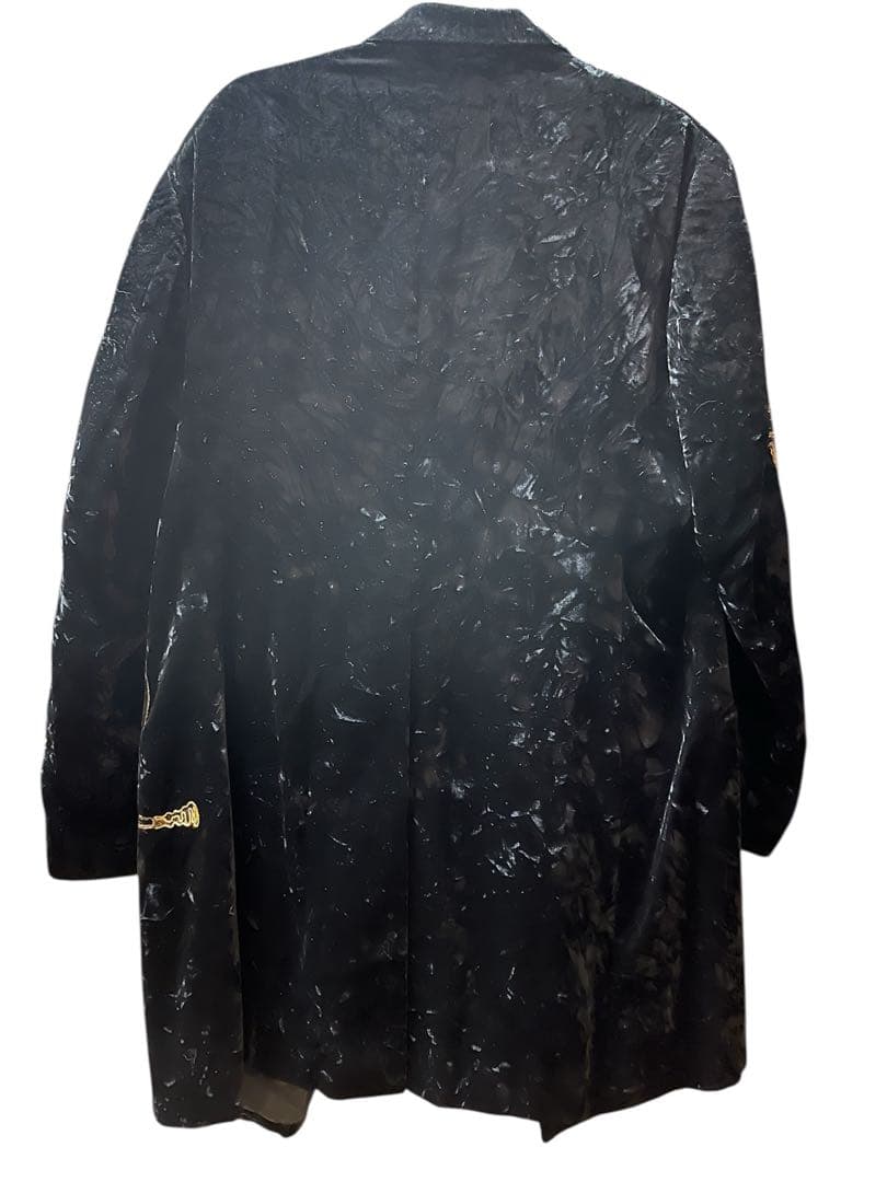 ヴィンテージ　激レア　FICCE ヨシユキコニシ　刺繍　ベルベット　ロングコート