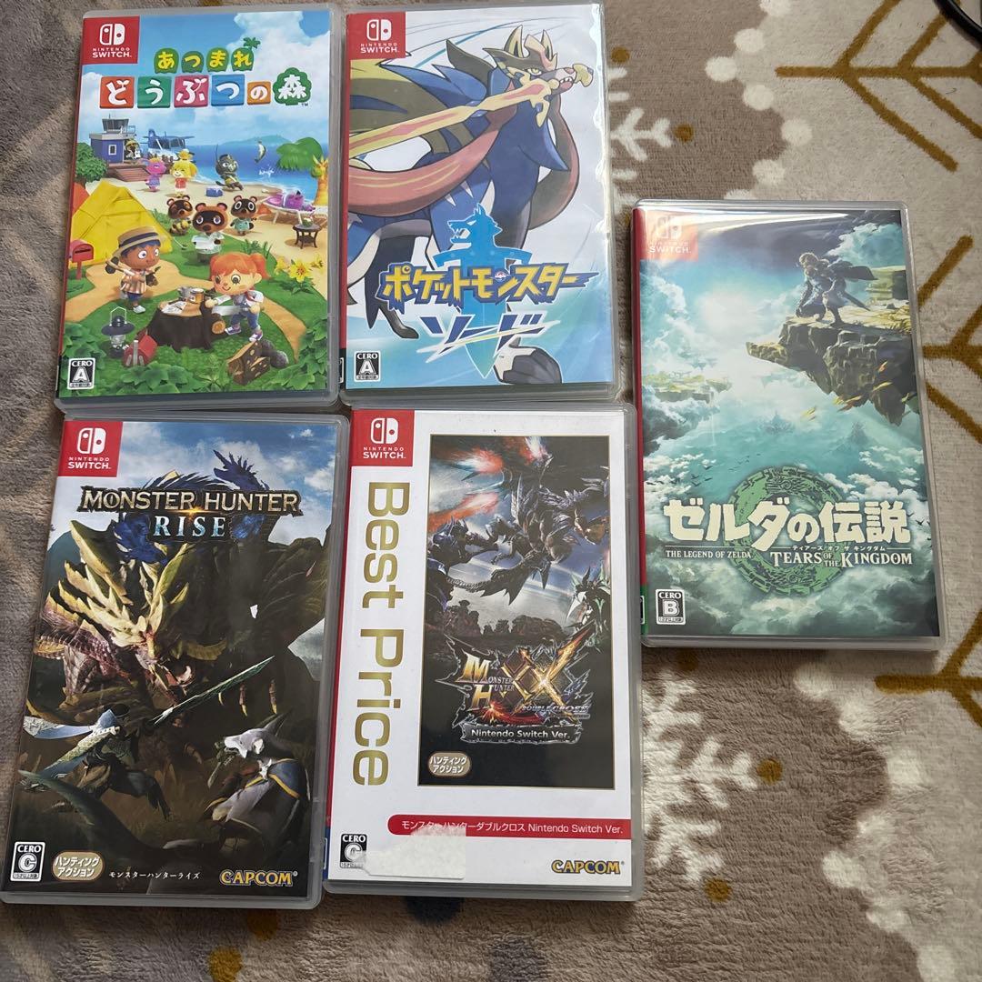 Nintendo Switch ゲームソフト 5本 バラ売り可