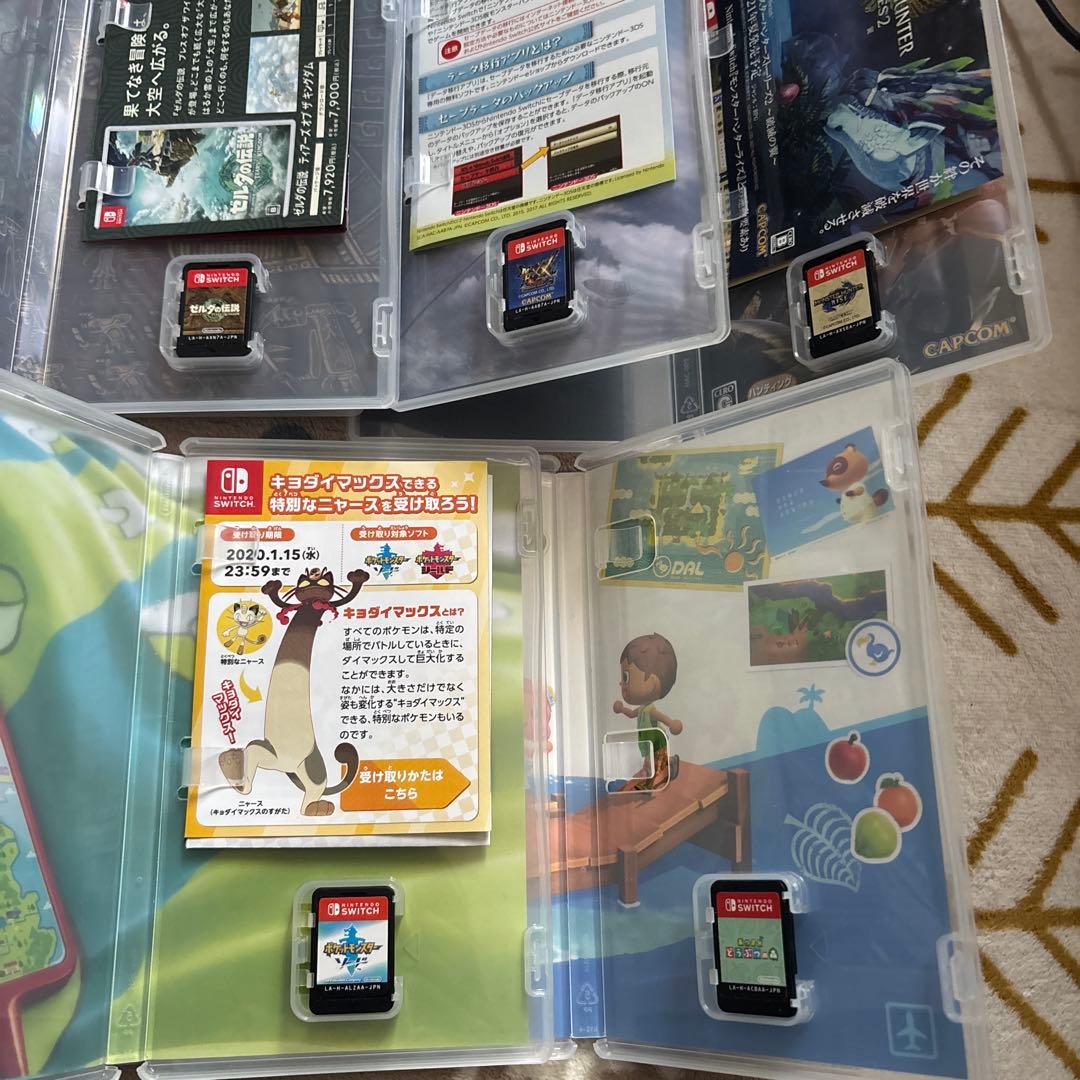 Nintendo Switch ゲームソフト 5本 バラ売り可