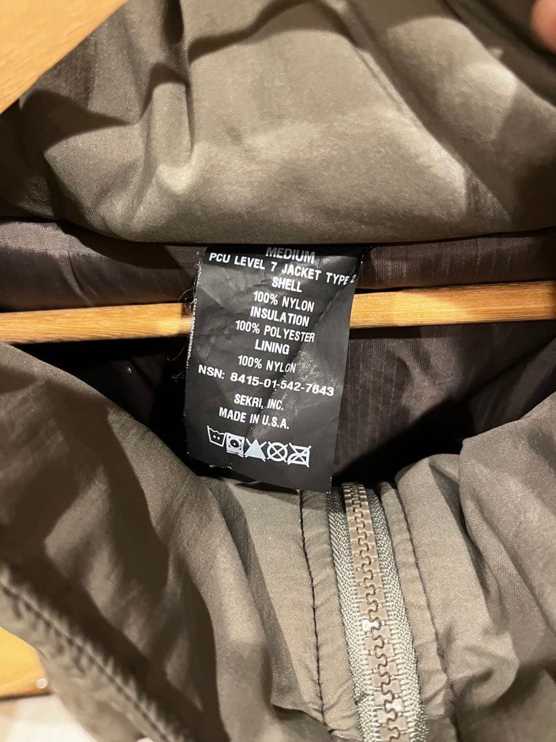 米軍 実物 PCU LEVEL7 TYPE 2 モンスターパーカー　SEKRI