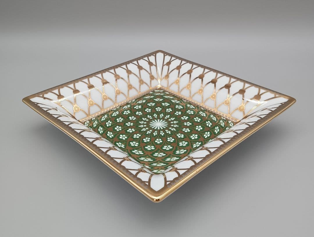 パテック フィリップ リモージュ スクエアプレート 飾り皿 2017