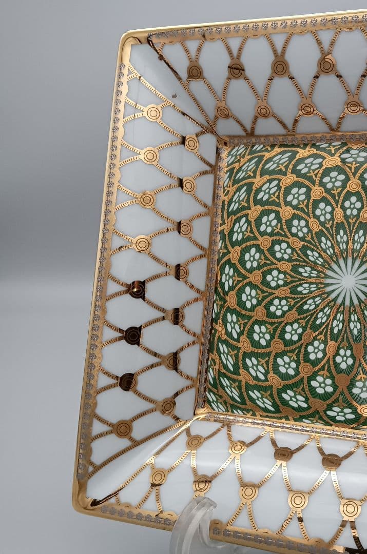 パテック フィリップ リモージュ スクエアプレート 飾り皿 2017