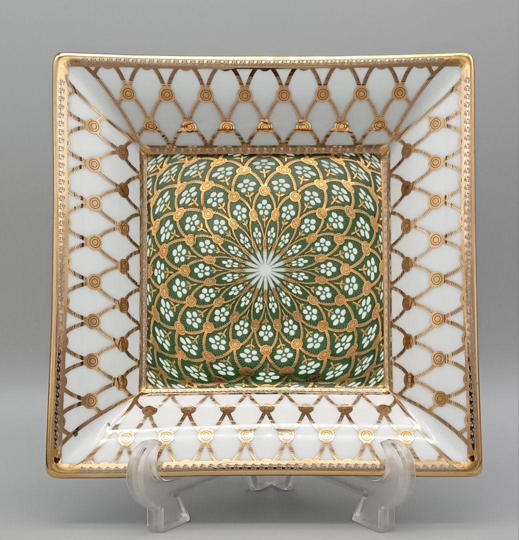 パテック フィリップ リモージュ スクエアプレート 飾り皿 2017