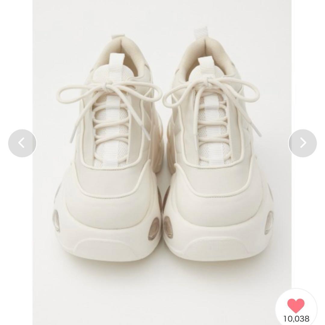 SLY AIR PLATFORM SNEAKER ホワイト 新品未使用品