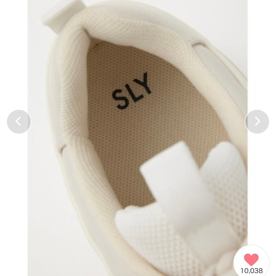 SLY AIR PLATFORM SNEAKER ホワイト 新品未使用品