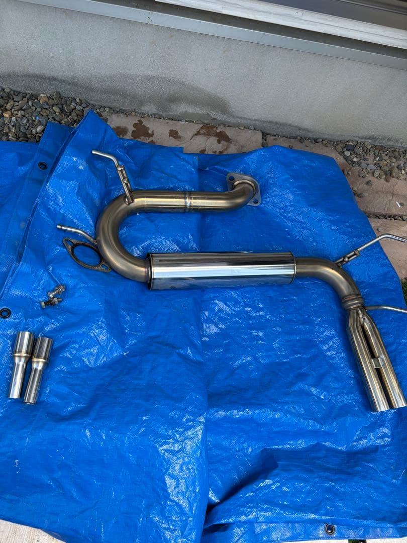 RAVISH NCデュアルマフラー　　　　 ncロードスター NCEC