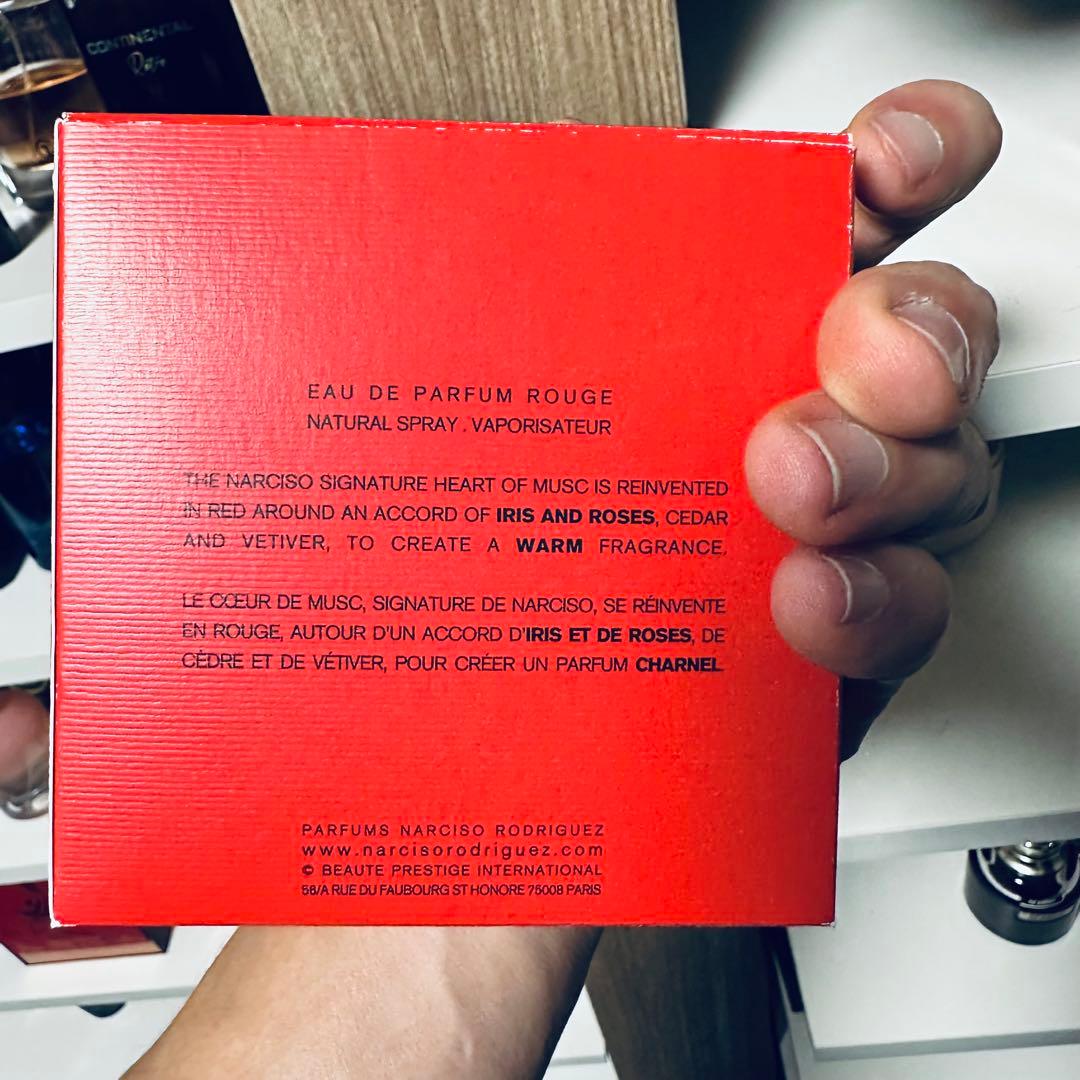 香水(女性用) NARCISO RODRIGUEZ Eau deParfum Rouge90ml