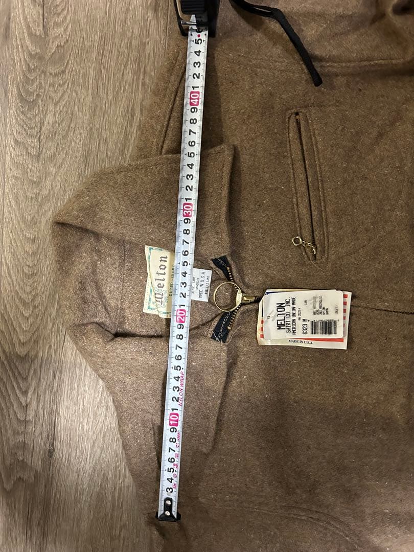 【70s デッドストック】melton ウールジャケット vintage