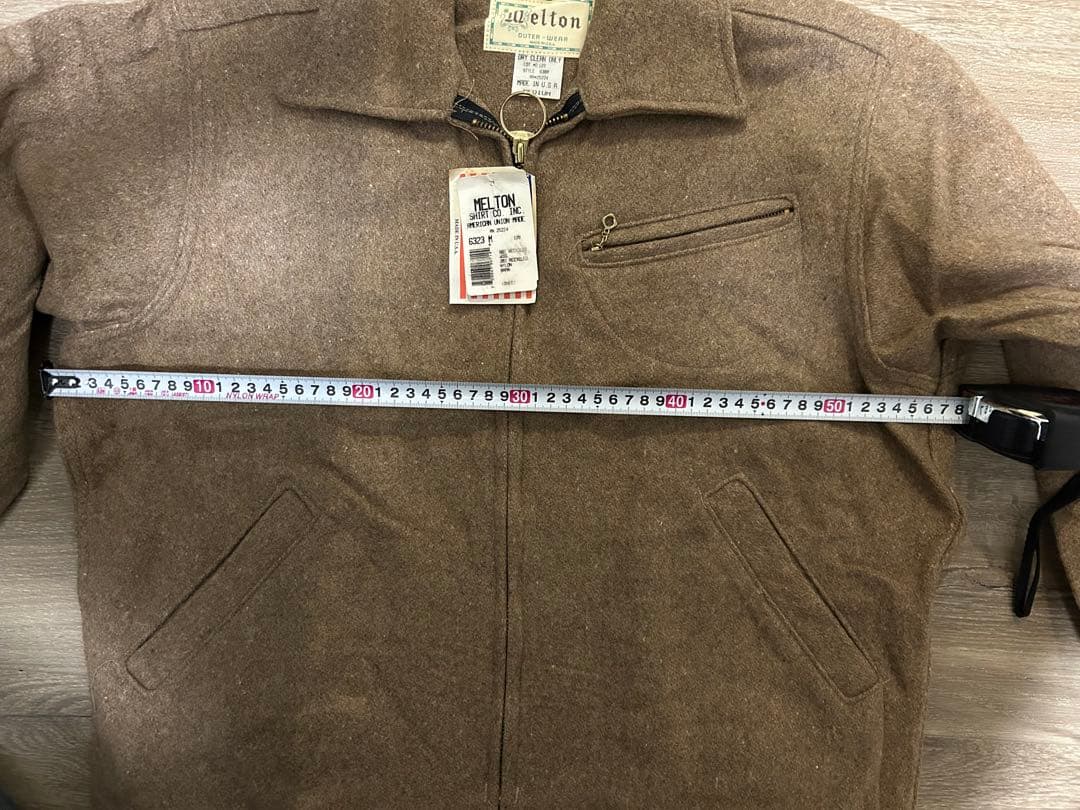 【70s デッドストック】melton ウールジャケット vintage