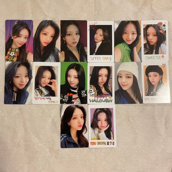 ITZY ユナ トレカ nobaddays NBD チェキ風トレカ セット