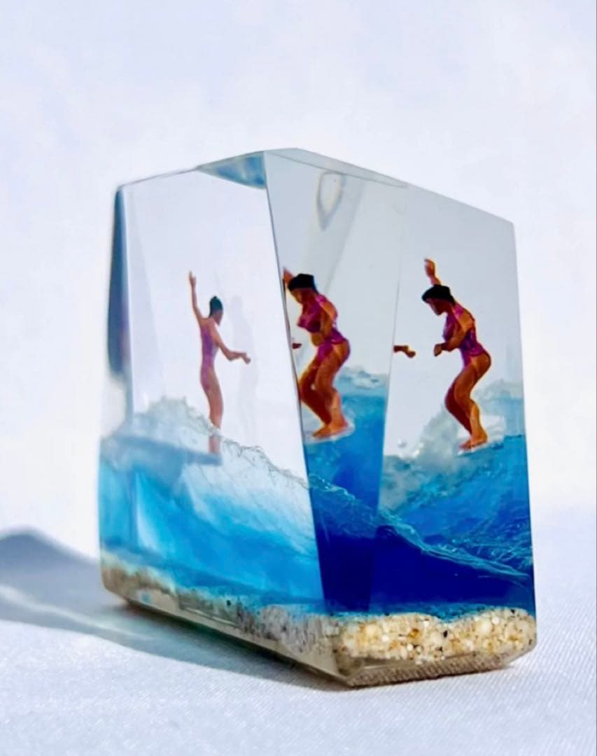 彫刻・オブジェ AUMBAK CrystalCube S Long size Lady's