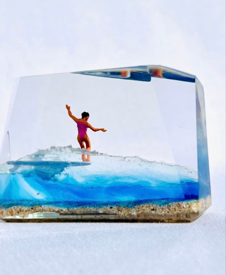 彫刻・オブジェ AUMBAK CrystalCube S Long size Lady's