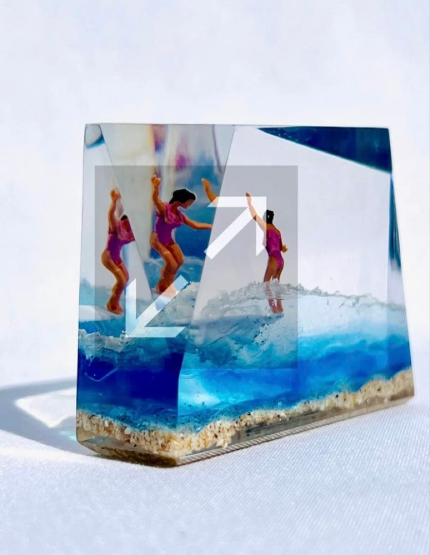 彫刻・オブジェ AUMBAK CrystalCube S Long size Lady's