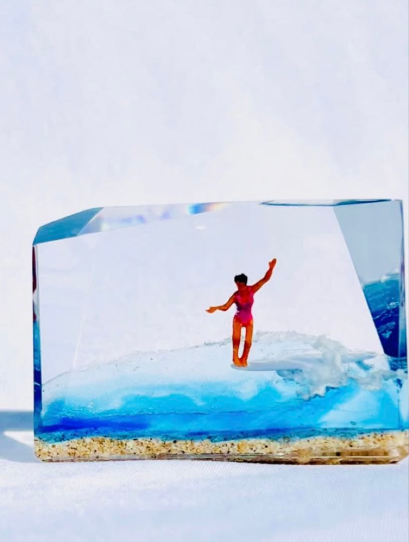 彫刻・オブジェ AUMBAK CrystalCube S Long size Lady's