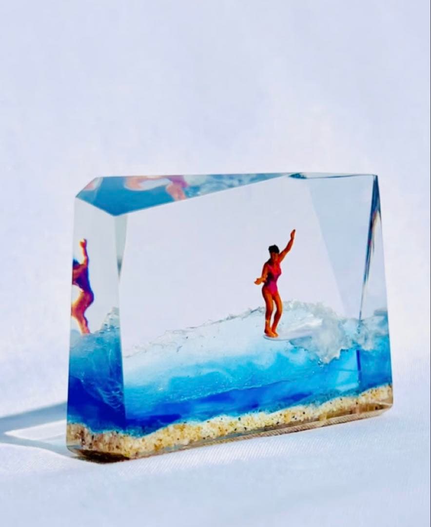 彫刻・オブジェ AUMBAK CrystalCube S Long size Lady's