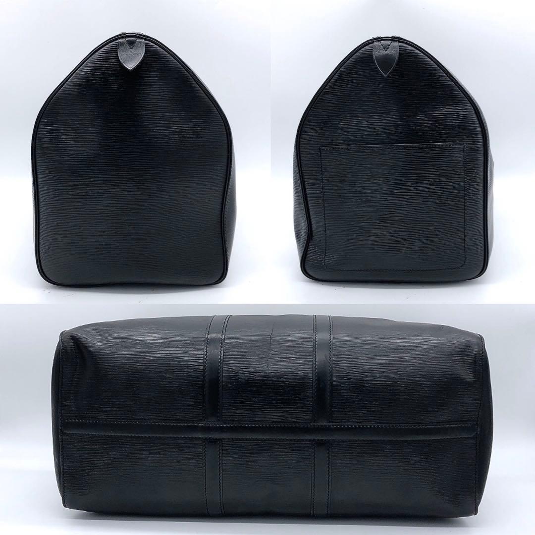 【LOUIS VUITTON】ボストンバッグ　キーポル50 エピ　ブラック