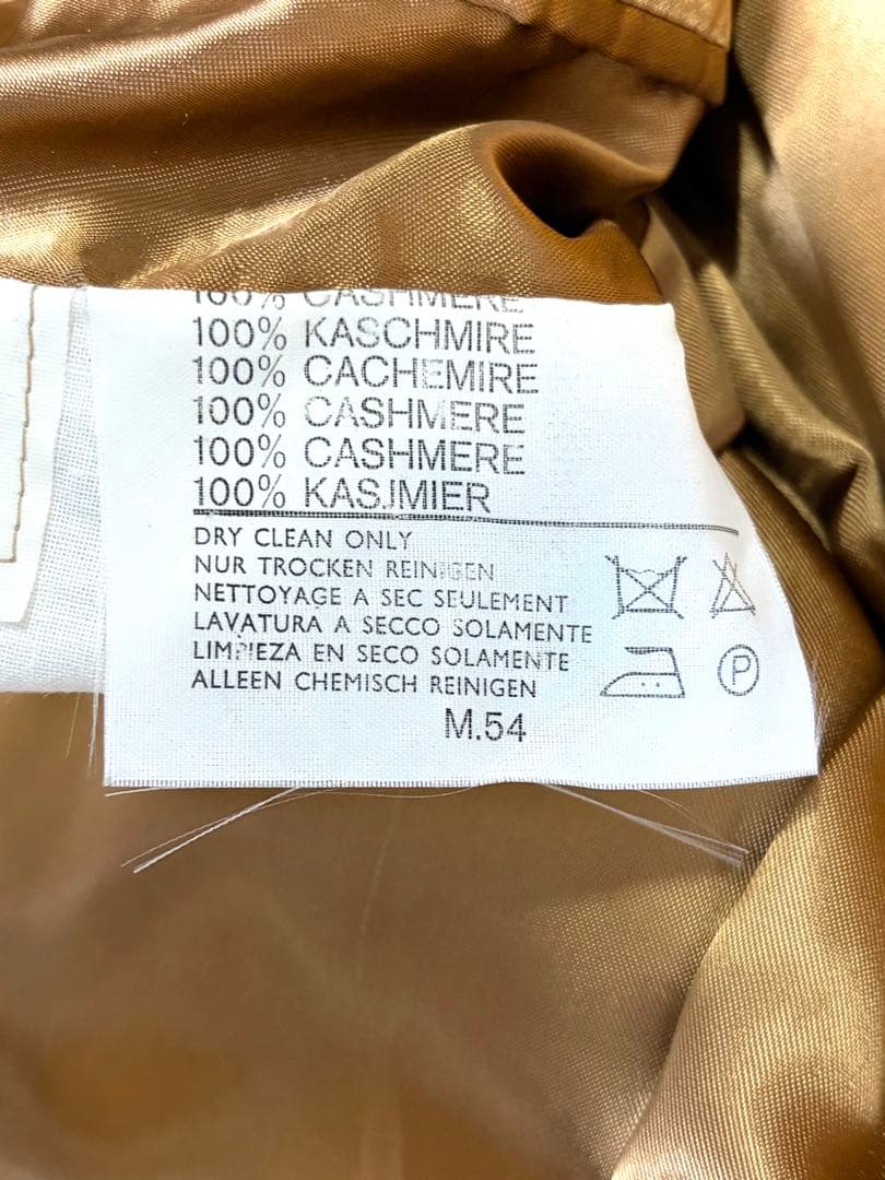 カシミヤ100%✨Aquascutum アクアスキュータム チェスターコートＭ