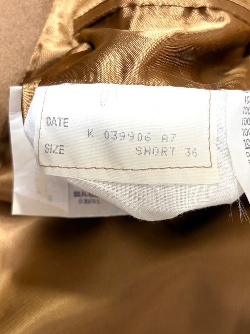 カシミヤ100%✨Aquascutum アクアスキュータム チェスターコートＭ