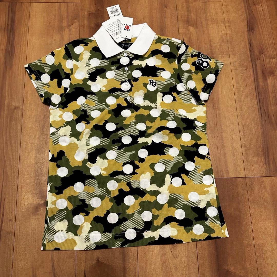 パーリーゲイツ　サイズ0 セットアップ　半袖ポロシャツ　　ストレッチスカート　夏