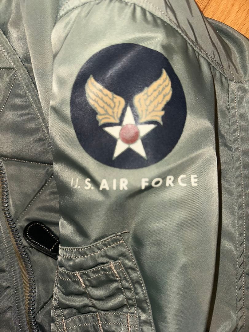 バズリクソンズ M13785 MA-1実名復刻 LION UNIFOR