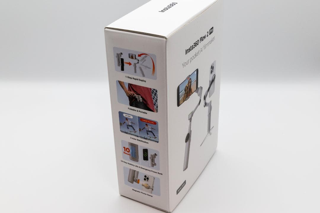 Insta360 Flow 2 Pro 通常版 グレー 中古美品 おまけ付